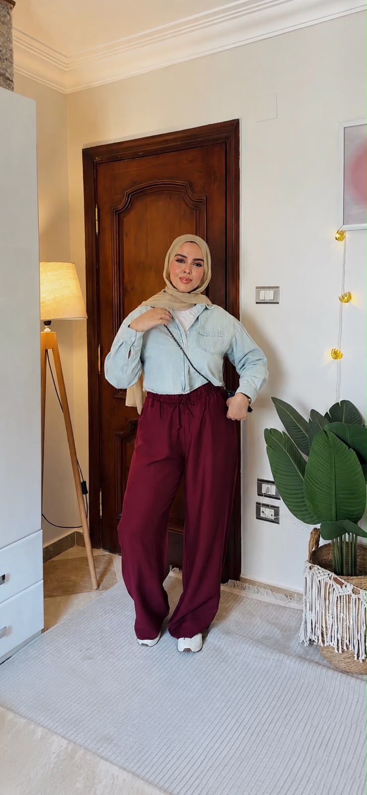 بنطلون لينن بيور