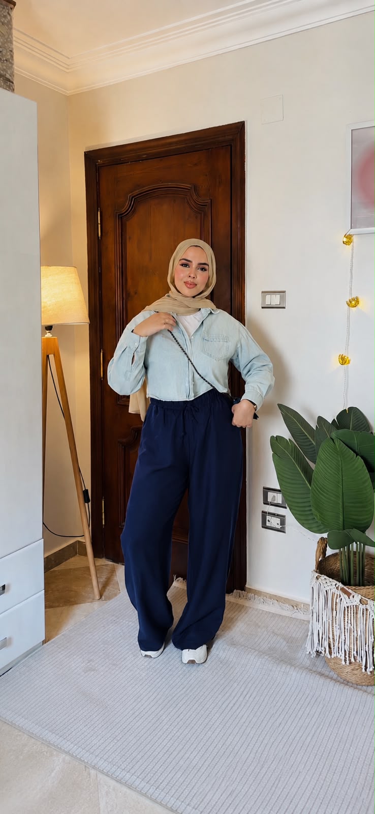 بنطلون لينن بيور